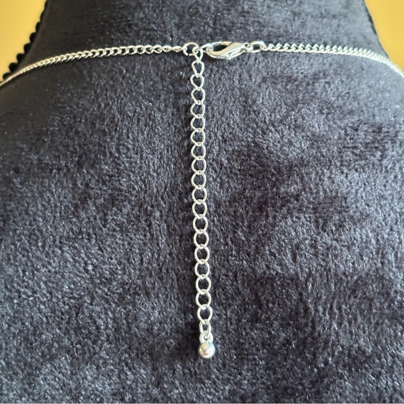 🌸Silver Tone Heart Locket Necklace - Picture 4 of 4